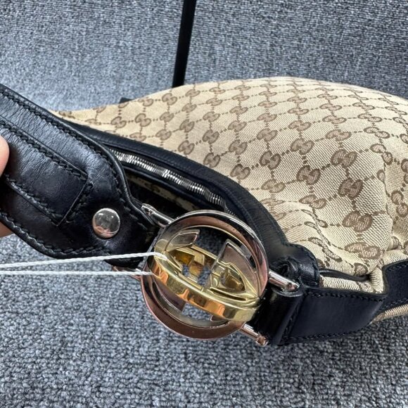 Gucci GG Leather Shoulder Bag 450-033025 - Picture 10 of 15